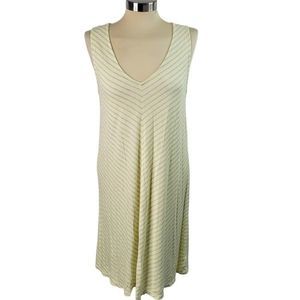 Chic Striped Sleeveless Dress